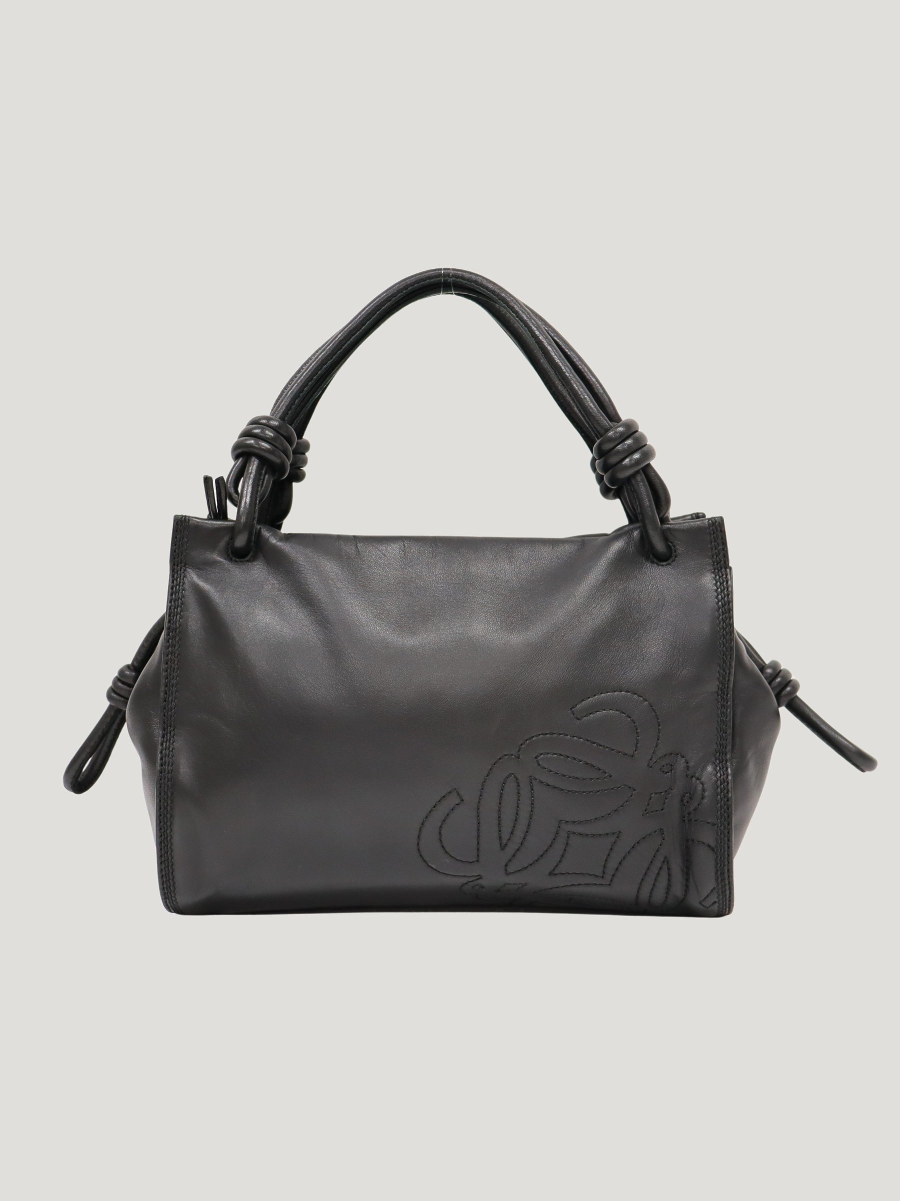 アナグラムナッパレザーハンドバッグ – Hedy