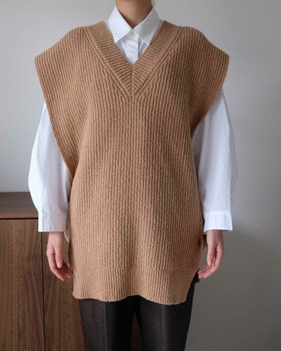 Wool Cashmere Vest