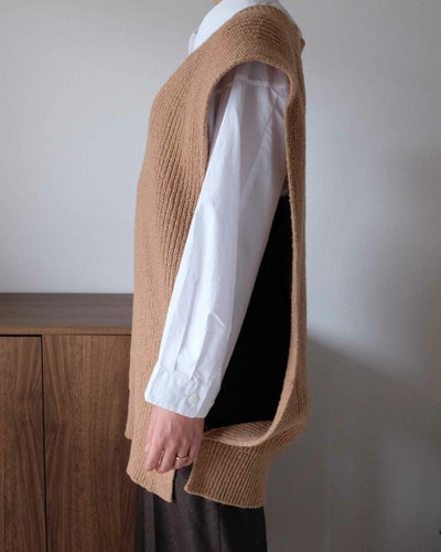 Wool Cashmere Vest