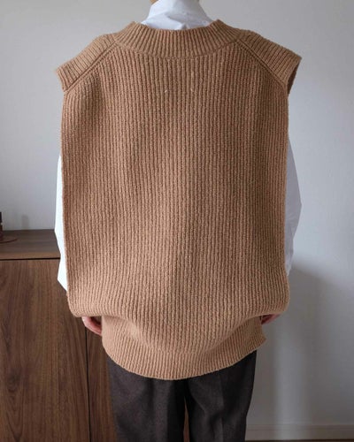 Wool Cashmere Vest