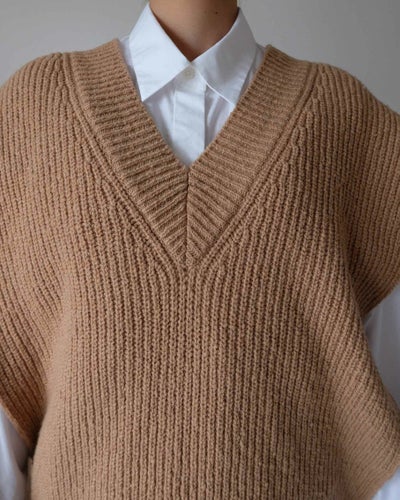 Wool Cashmere Vest