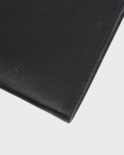 ロゴ金具サテンチェーンショルダーバッグ