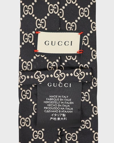 GG Pattern Tie