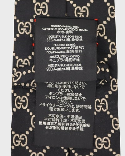 GG Pattern Tie