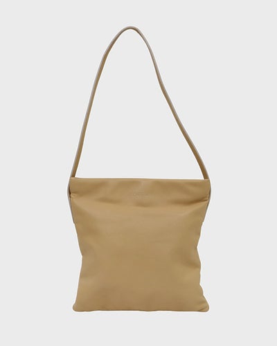 ロゴナッパレザーショルダーバッグ