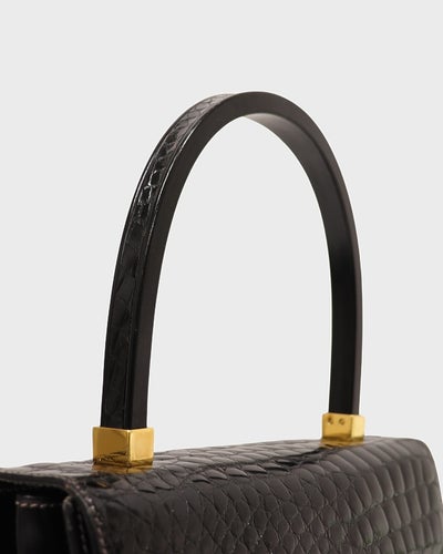 Crocodile Leather Handbag