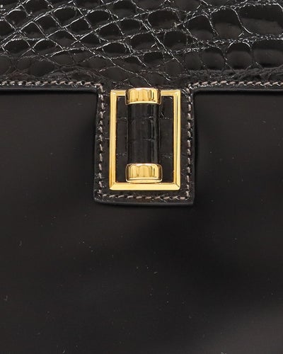 Crocodile Leather Handbag