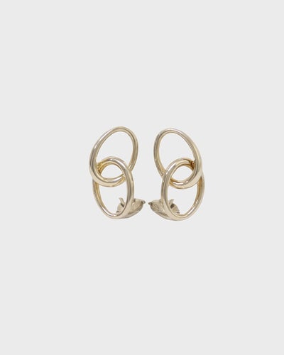 Double hoop earrings