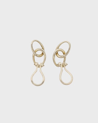 Double hoop earrings
