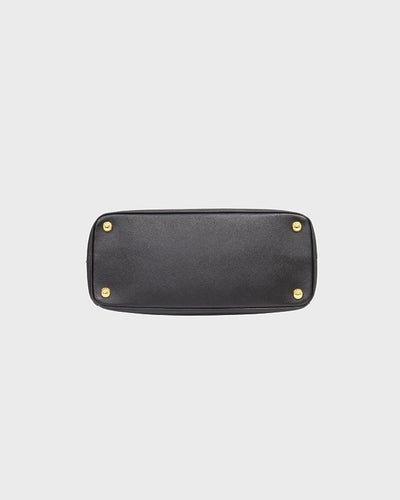 ロゴ金具サフィアーノ2Wayバッグ