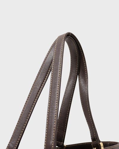 Gucci Guccissima 帆布皮革托特包