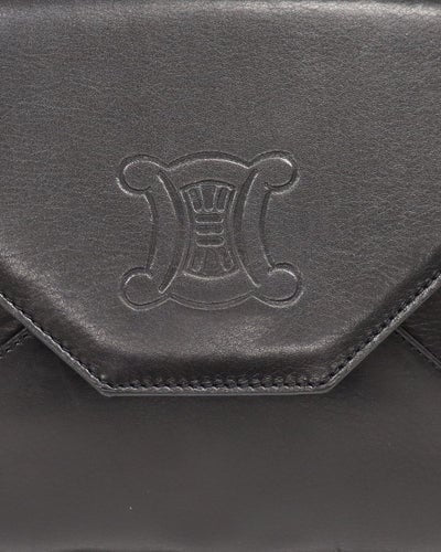 Triomphe Leather Shoulder Bag