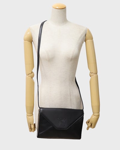 Triomphe Leather Shoulder Bag