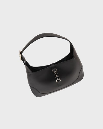 Jackie Leather One-Shoulder Bag