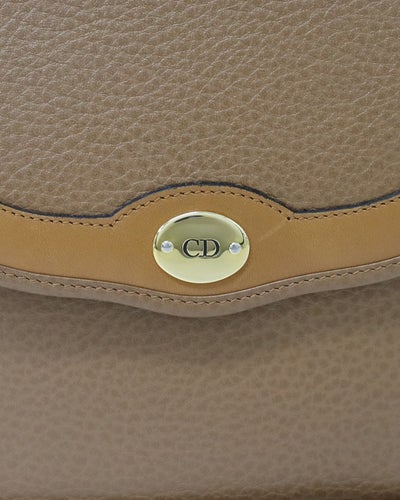 CD金具レザーショルダーバッグ