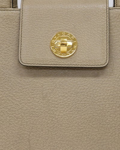 Logo金属皮革两用包