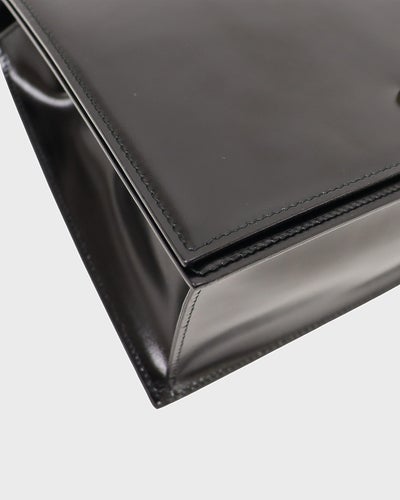 Logo金属皮革两用包