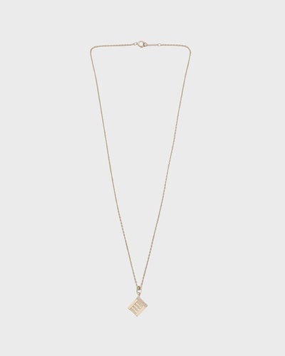 Atlas Cube Necklace