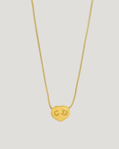 CD Heart Necklace