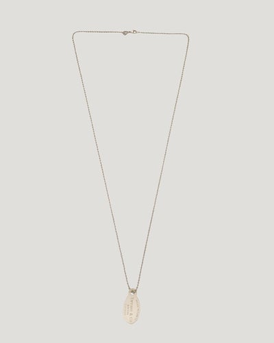 Return to Tiffany Plate Necklace