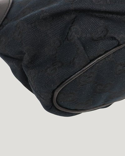 GG Canvas Gathered One-Shoulder Bag