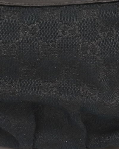 GG Canvas Gathered One-Shoulder Bag