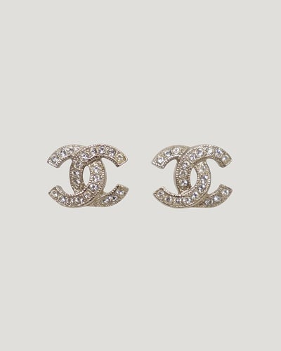 COCOラインストーンピアス