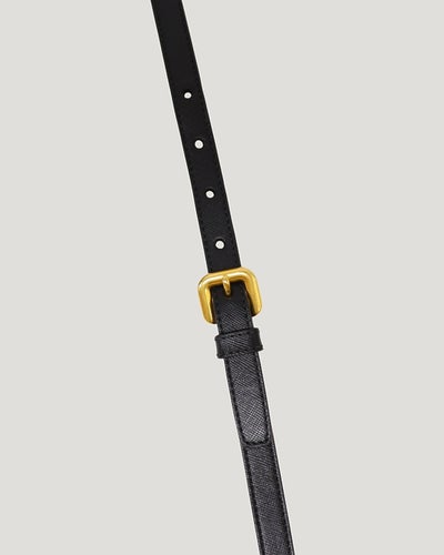 ロゴ金具ナイロンレザー2Wayバッグ