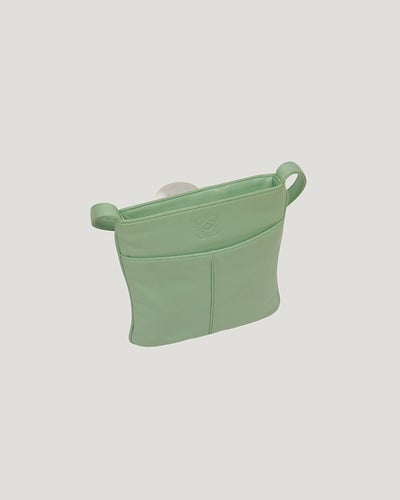 Anagram Leather Mini Shoulder Bag