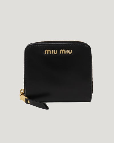 Logo Leather Wallet
