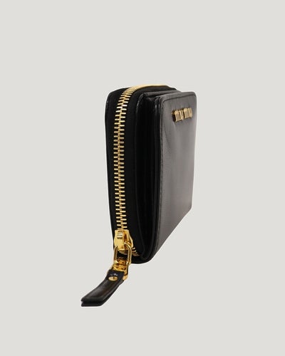Logo Leather Wallet