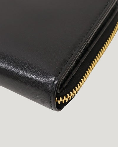 Logo Leather Wallet
