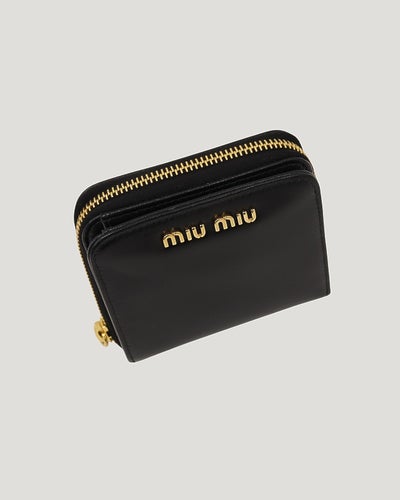 Logo Leather Wallet