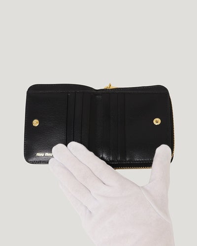 Logo Leather Wallet