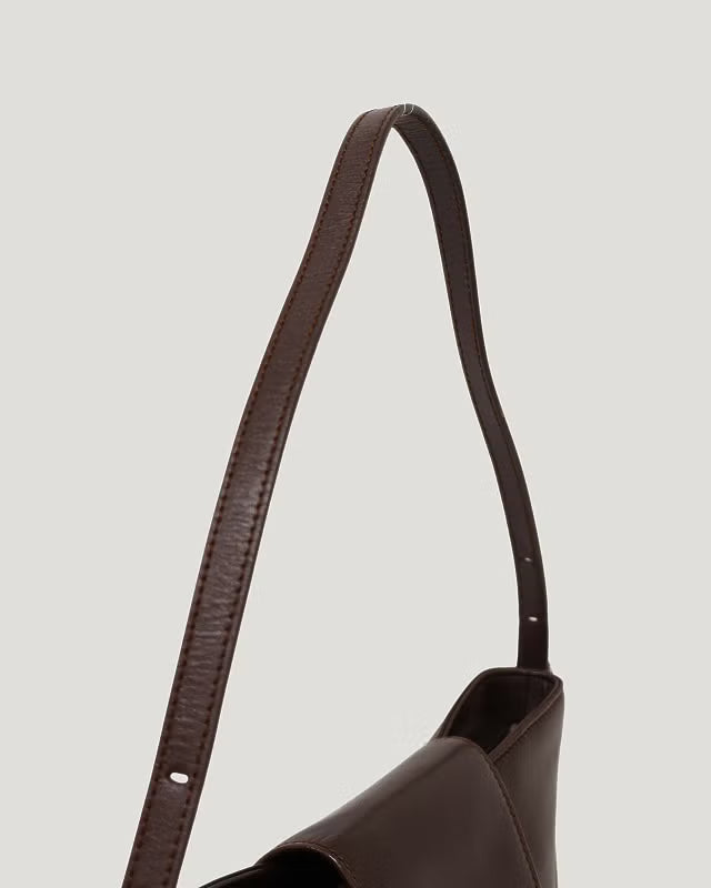 Logo Hardware Leather One-Shoulder Bag