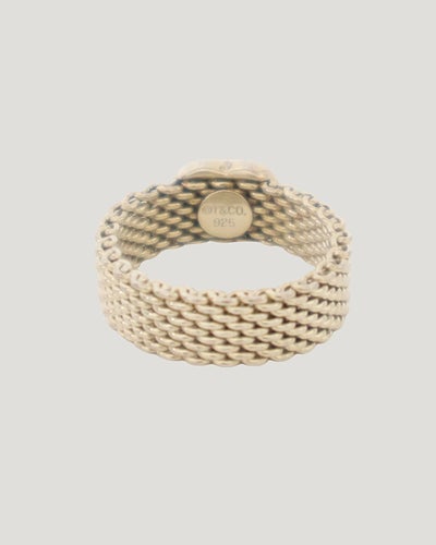 Somerset Mesh Heart Ring