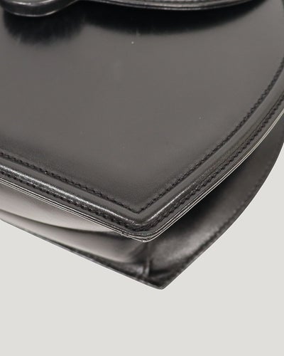ロゴ金具レザー2Wayバッグ