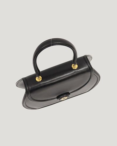 ロゴ金具レザー2Wayバッグ
