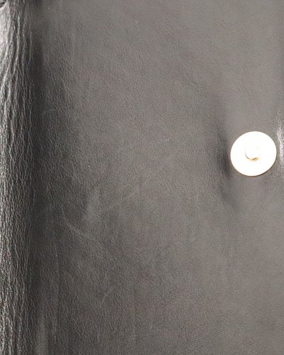凱旋門金屬皮革單肩包