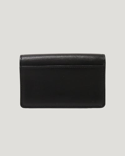ロゴ金具レザーカードケース