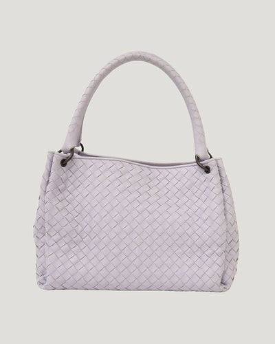 Intrecciato Leather Handbag