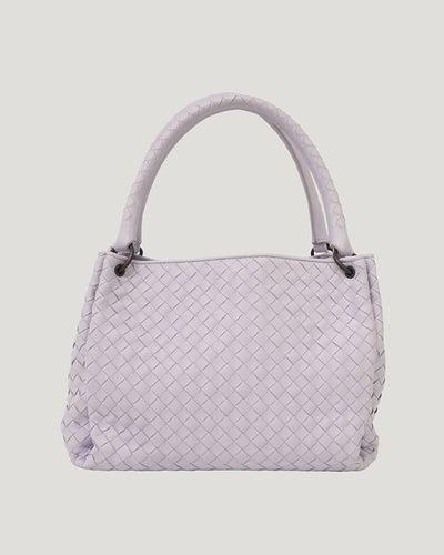 Intrecciato Leather Handbag
