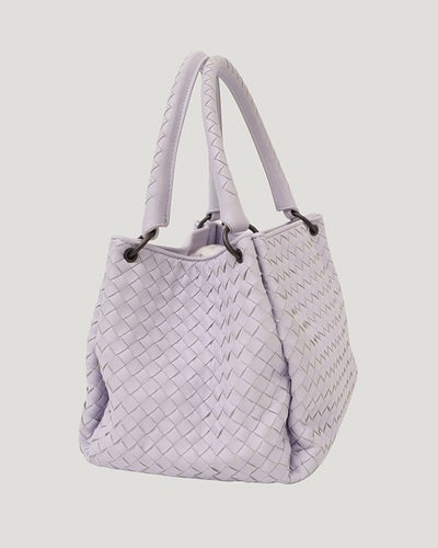 Intrecciato Leather Handbag