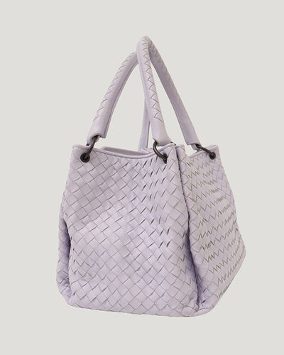 Intrecciato Leather Handbag