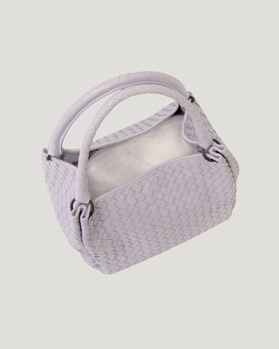 Intrecciato Leather Handbag