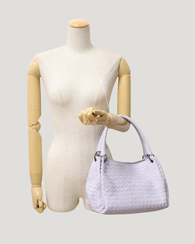 Intrecciato Leather Handbag