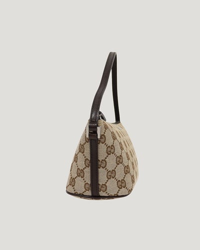 グッチ　 GGキャンバス　ミニハンドバッグ GGキャンバスミニハンドバッグ – Hedy