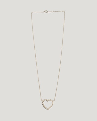 Twisted Heart Necklace