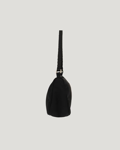 Triangular Logo Hardware Nylon One-Shoulder Bag