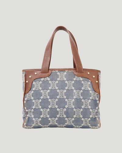 Paris Macadam Pattern Mini Handbag